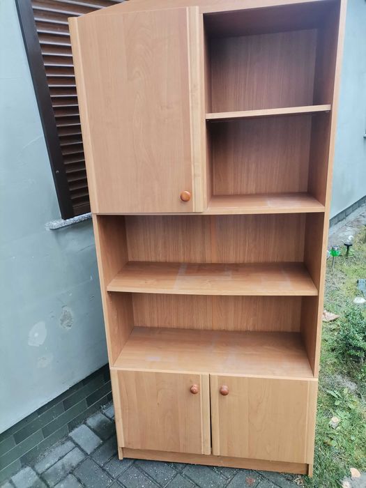 Szafka Regał + solidne krzesło obrotowe