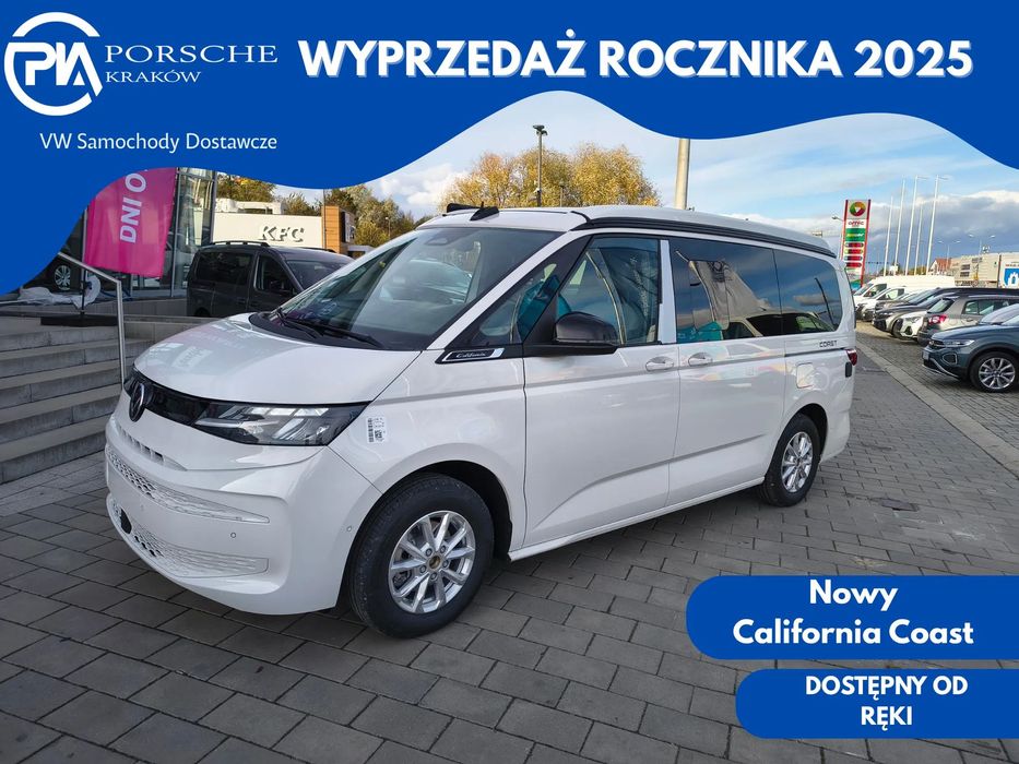 Volkswagen Multivan nowa California COAST 2,0 l TDI 150 KM 7-biegowa DSG