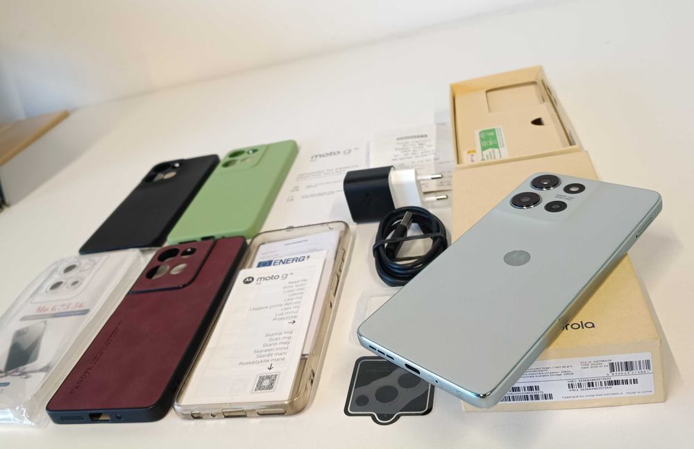 Jak Nowa | Motorola G75 5G 8/256GB | Zielony | Android 16 | VoLTE | Dodatki