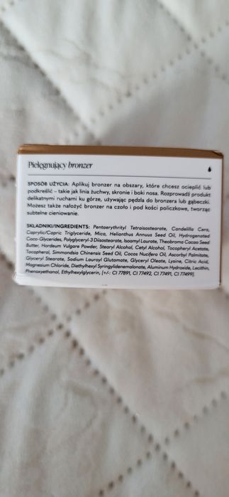 Your kaya pielęgnujący bronzer warm almond 
Okazja cenowa