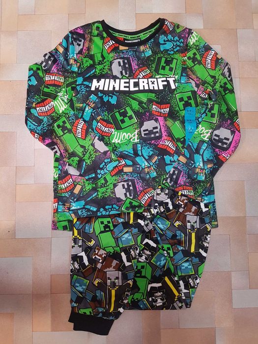 Комплект велюр Майнкрафт, Primark 12-13 лет 158 см Minecraft пижама