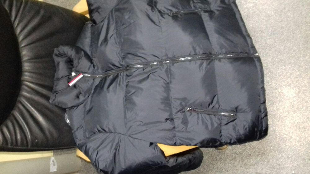 Tommy Hilfiger Kurtka zimowa puchowa pikowana XL oryginał damska