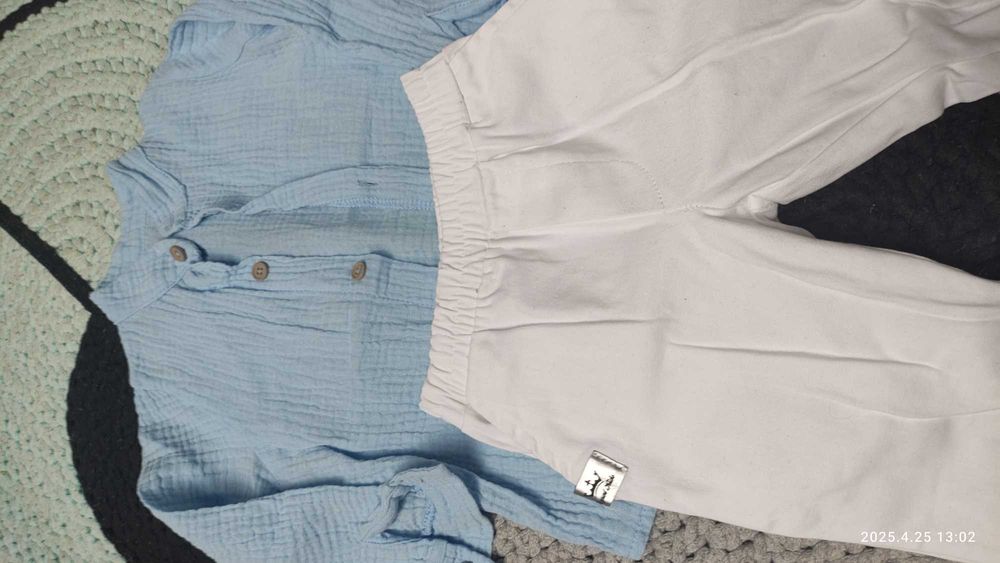 Elegancki komplet dla chłopca 92/98 Royal Kids koszula i spodnie