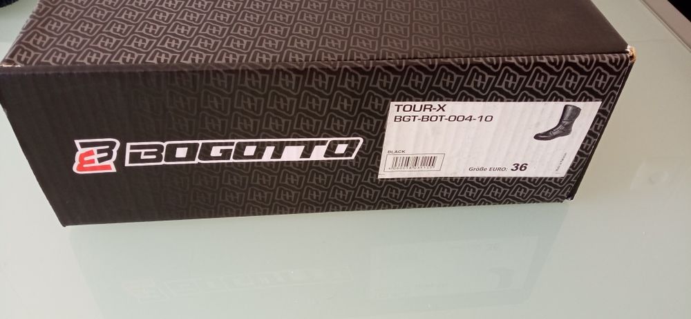 Botas moto touring Bogotto Tour-X tam. 36