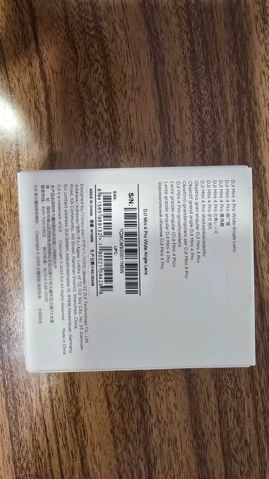 DJI Lente Grande Angular Mini 4 Pro447092367263672323
