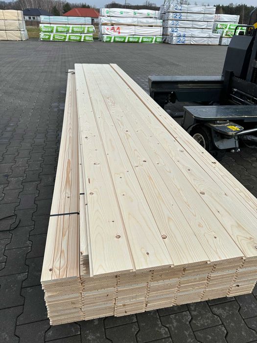 Elewacja ,Podbitka Świerk Skandynawski 19x146mm