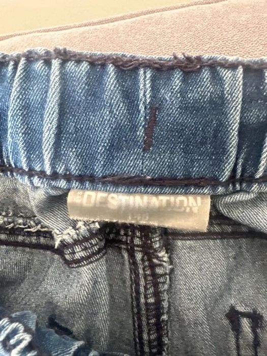 Spodenki jeans 146