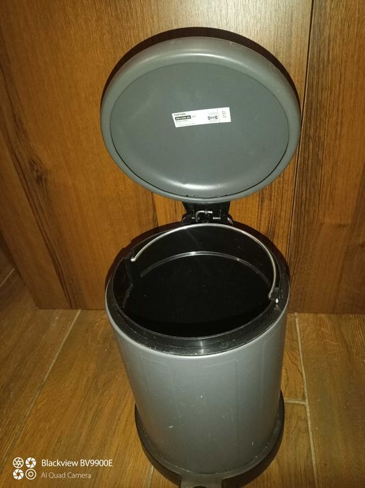 Мусорный бак IKEA TOFTAN 4 л серый