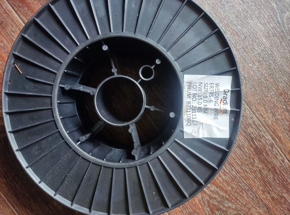 Проволока обмеднённая градиент сварочная  1 мм