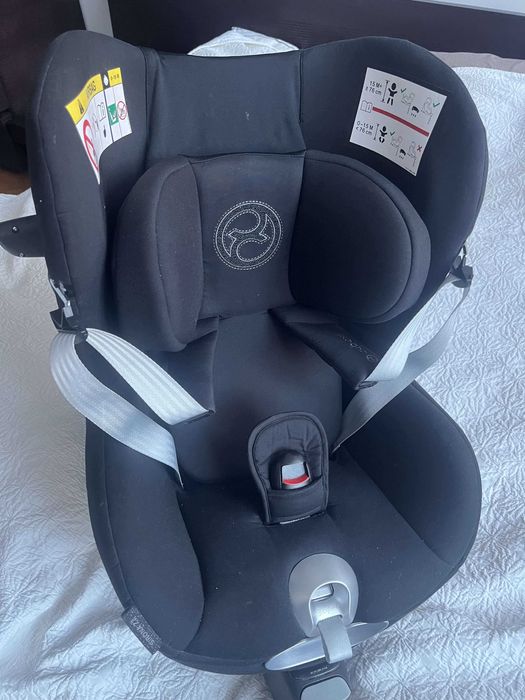 Cybex Sirona Z2 i-Size Deep Black + baza Z2 (ISOFIX) – fotelik 0–18 kg