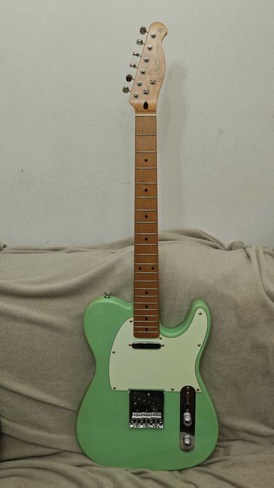 Guitarra Elétrica Harley Benton TE-62CC SFG (Sea Foam Green)