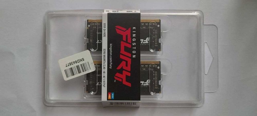 Оперативна Память ДДР5 Kingston Fury Impact (2x16GB) 5600MHz