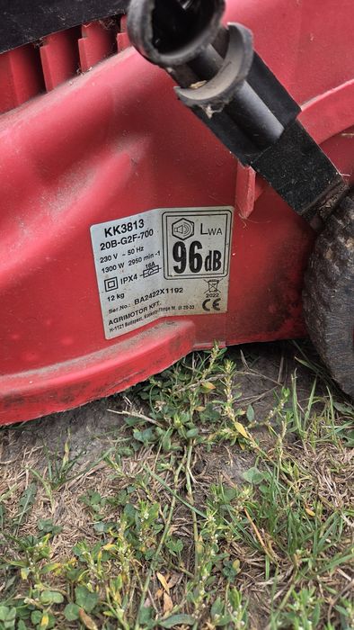 Електрична Газонокосарка Agrimotor KK 3813.