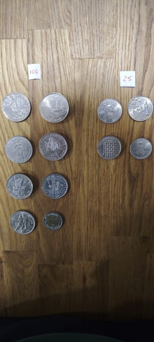 Moedas comemorativas de Escudos