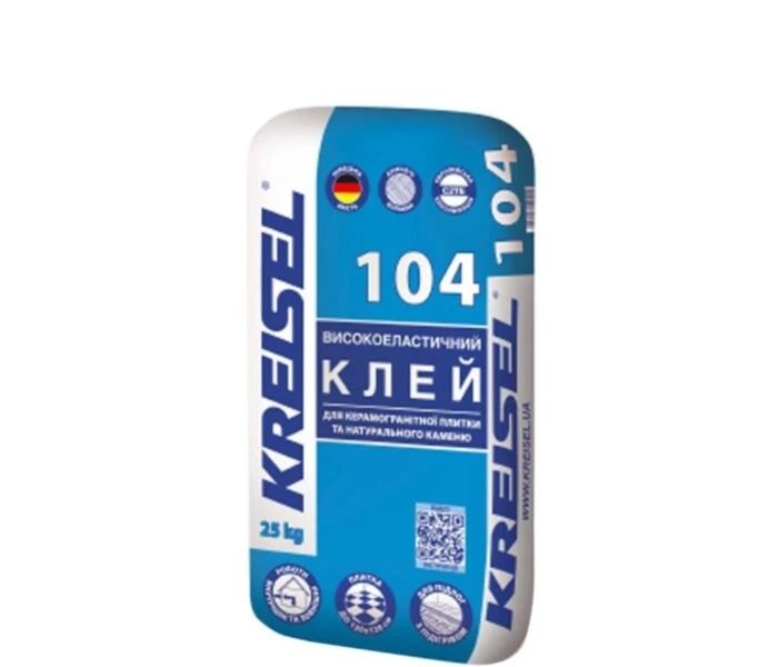 Клей kreisel 104 для керамограніту, широкоформатної плитки