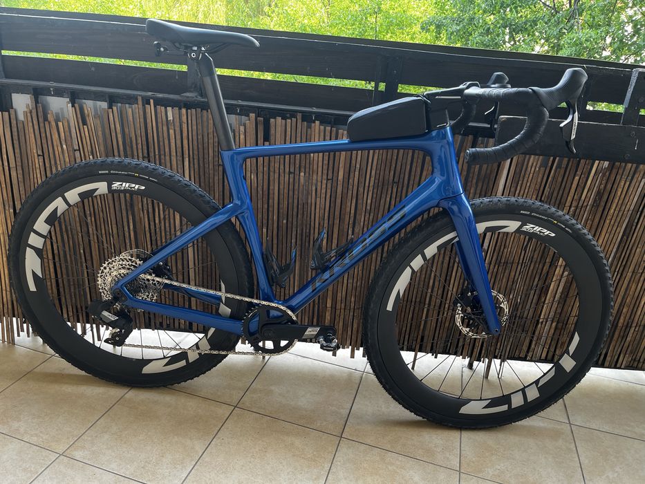 Gravel Kross Esker RS 2.0 L 20” Sram Apex 1x12 pomiar mocy, karbon, kola Zipp