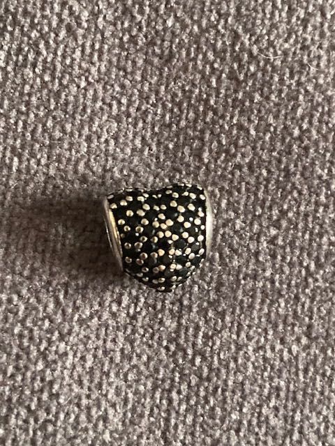 Charms do bransoletki pandora serce srebro