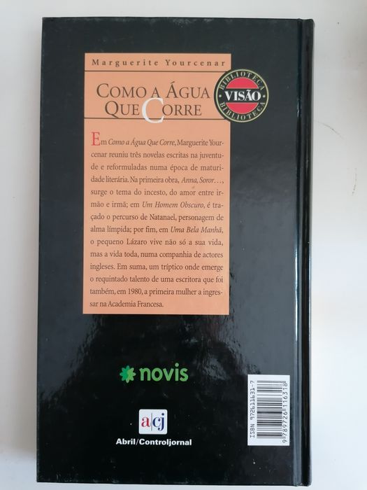 Como a água que corre, de Marguerite Yourcenar