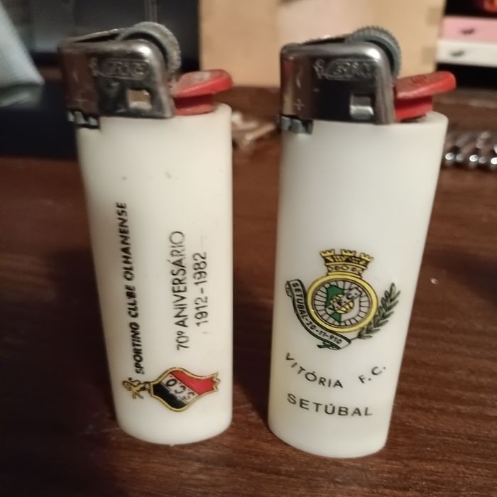 Isqueiros Bic  clubes Olhanense e Vitória