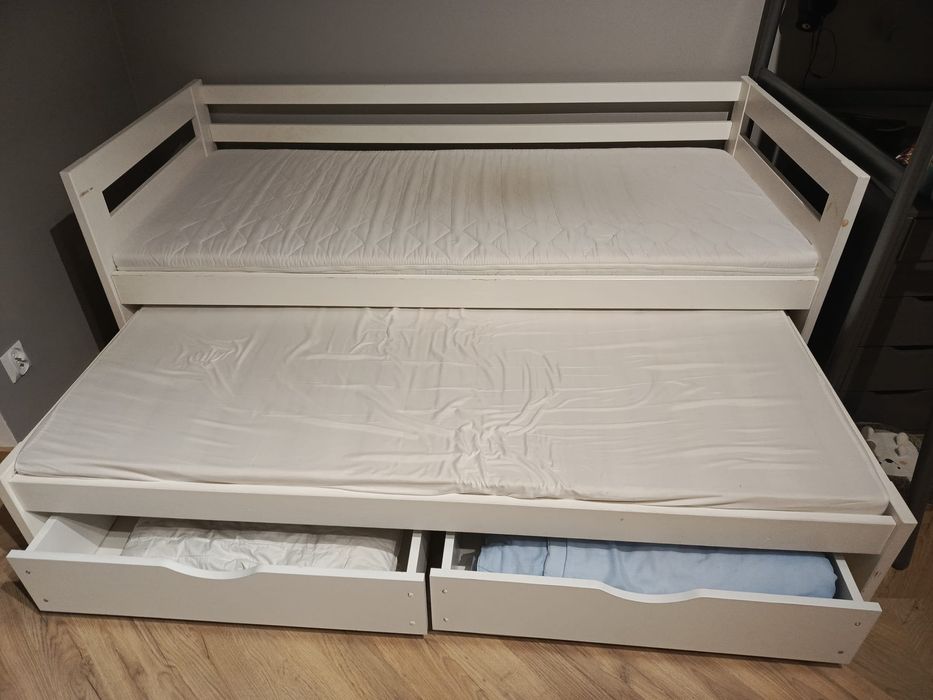 Łóżko dziecięce drewniane z ikea