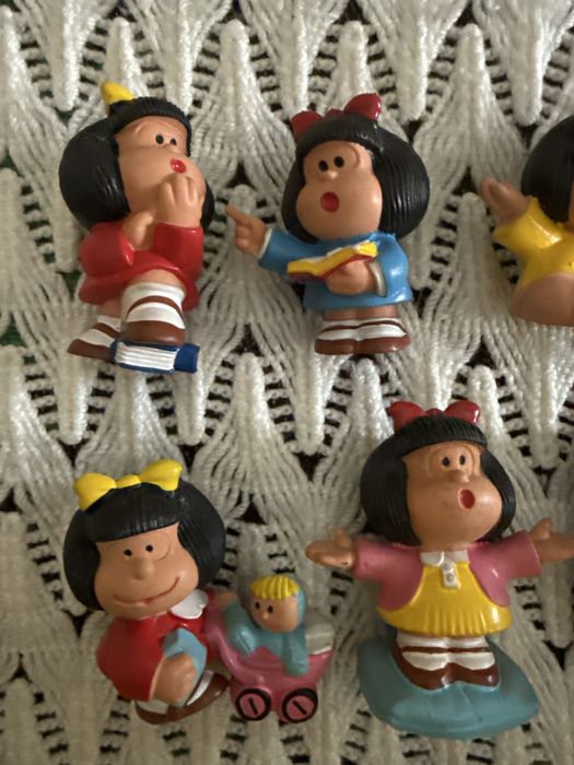 Bonecos Mafaldinha (Quino) vintage