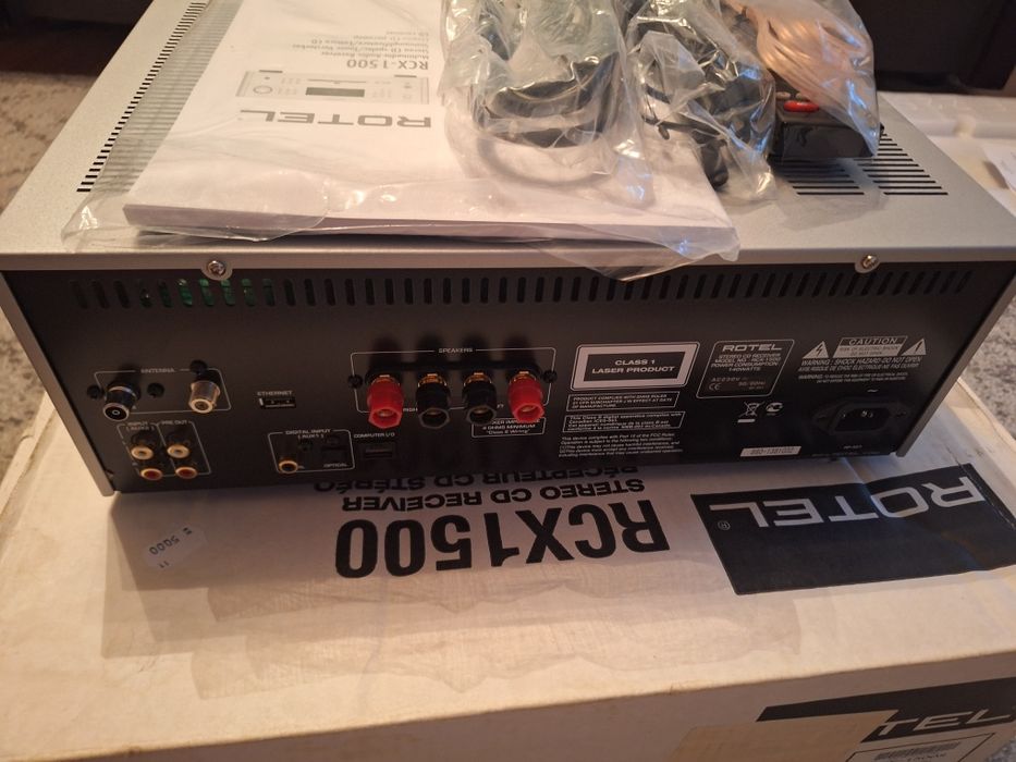 Amplituner CD Rotel RCX 1500 pilot karton