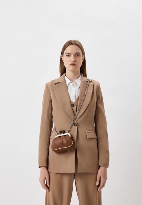 Шкіряна сумка Weekend Max Mara