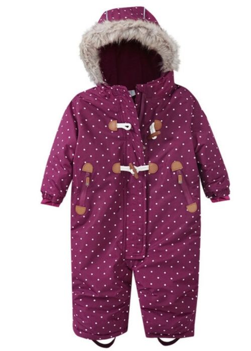 Kombinezon zimowy Topomini groszki retro 92