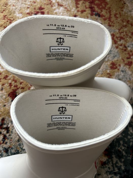 Kalosze Hunter rozmiar 30 nieużywane