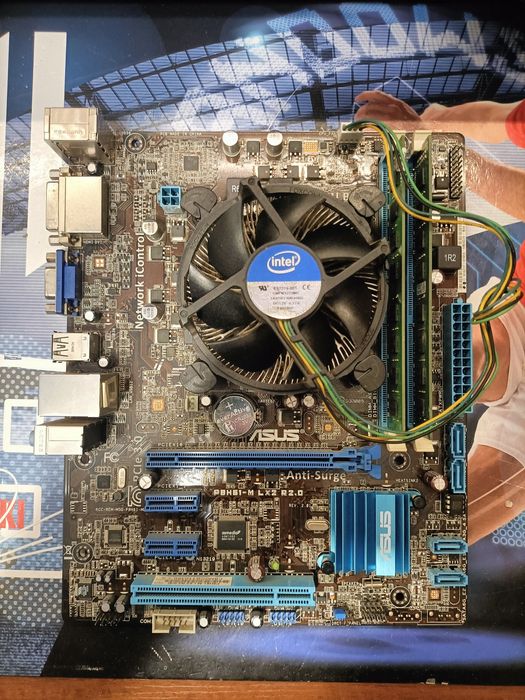 Płyta główna ASUS P8H61-M + Intel Core i5-2400 + 8 GB RAM DDR3