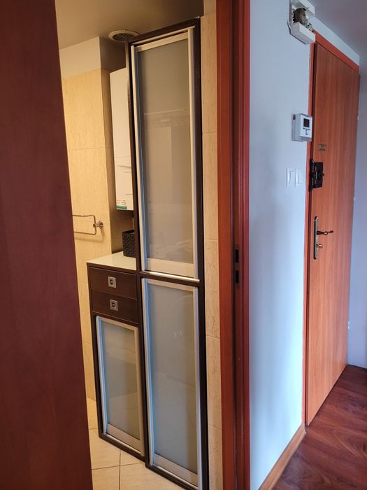 Szafki zestaw brązowe