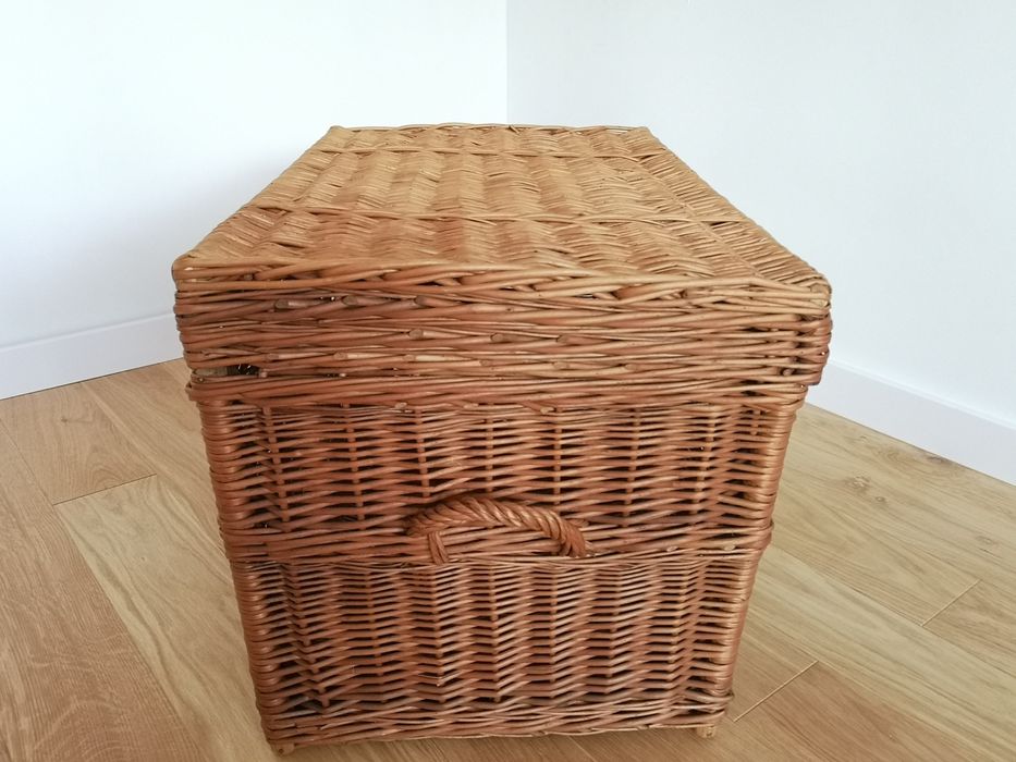 Kufer wiklinowy kosz duży