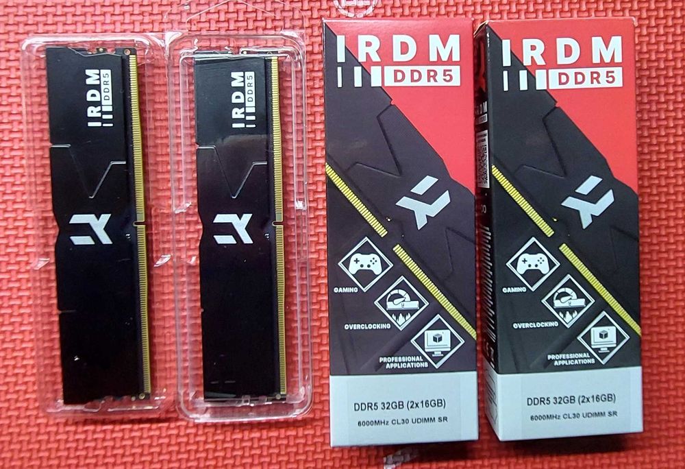 Pamięć GOODRAM 32GB (2x16) 6000MHz CL30 DDR5 IRDM  EXPO, PMIC, XMP 3.0