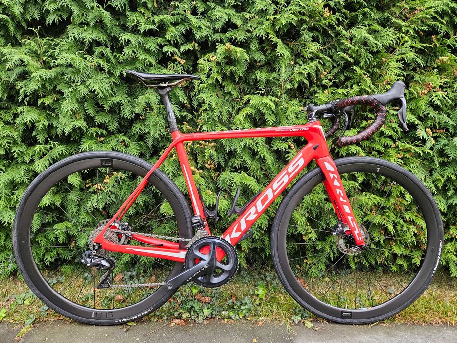 Rower szosowy Kross Vento TE karbon, koła Giant SLR1 karbon, 7.5kg