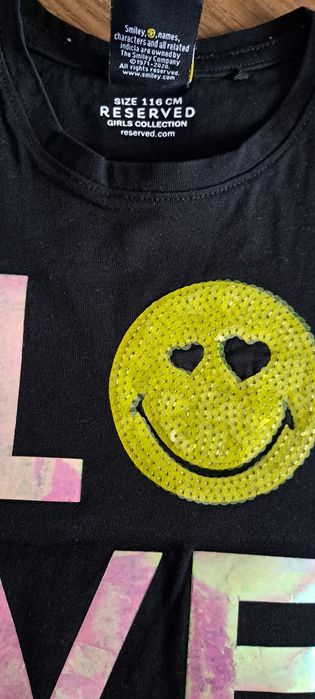 Letni komplet r. 116 krótkie spodenki i t-shirt / bluzka