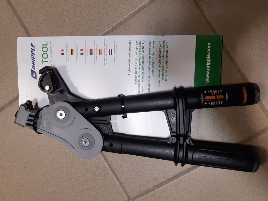 Kleszcze napinające plastikowe GRIPPLE TORQ napinacz, naciąg drut