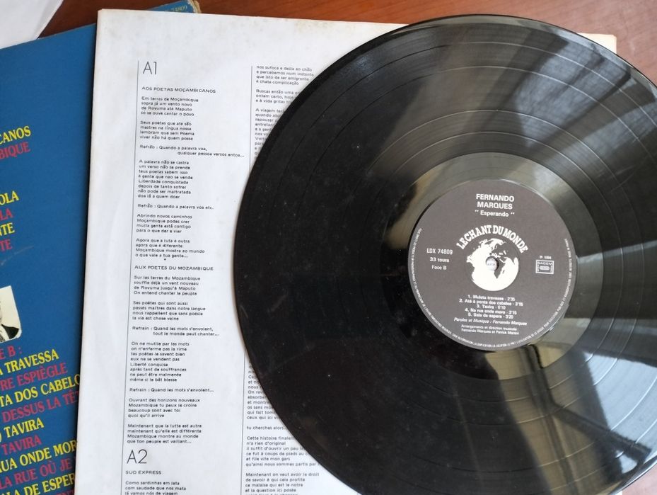 Disco de vinil LP Fernando Marques