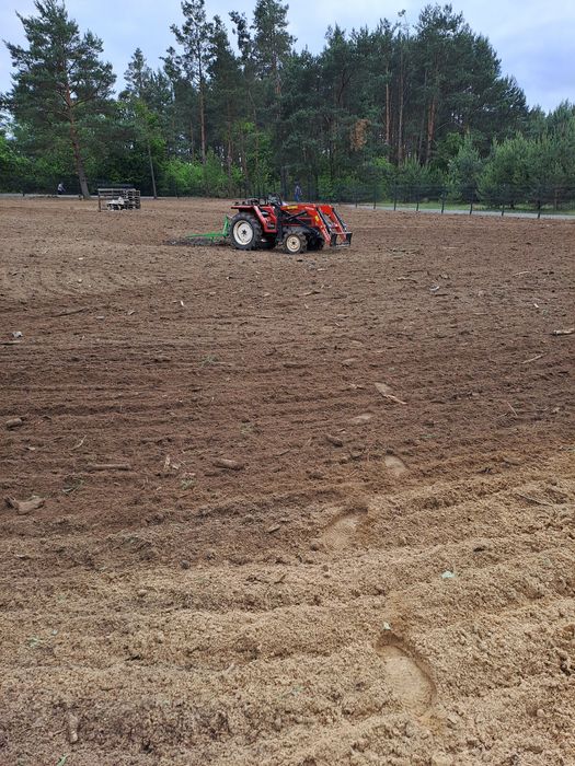 usługa ,wynajem ciagniczek miniladowacz glebogryzarka