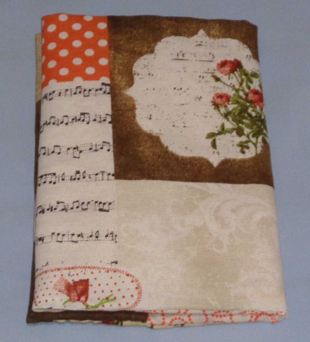 Capa para livros em tecido modelo 135 (NOVA)