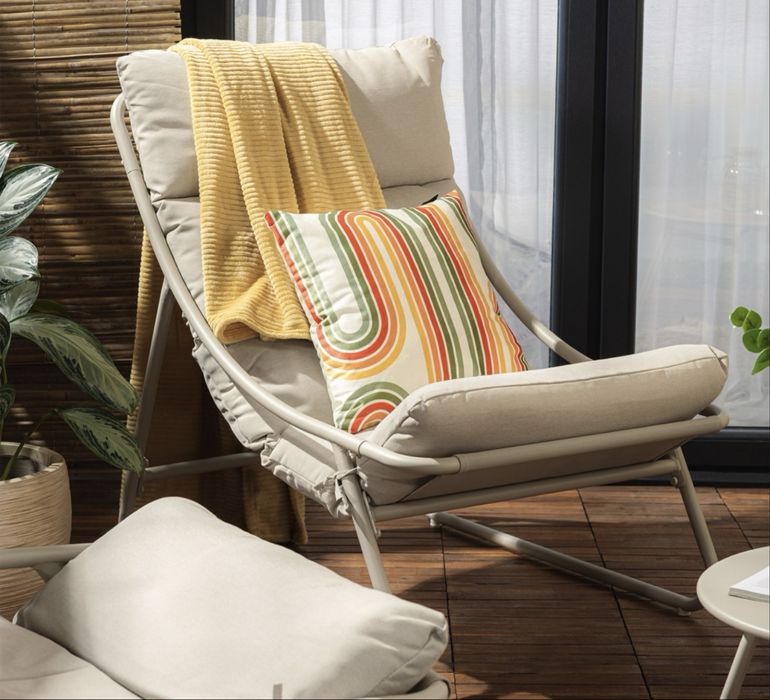 Komplet na taras beżowy Nowy!