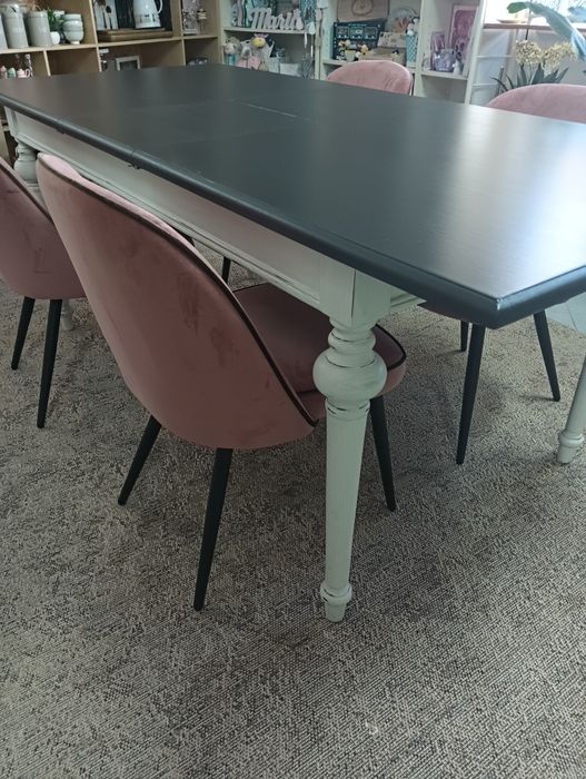 Mesa extensível vintage