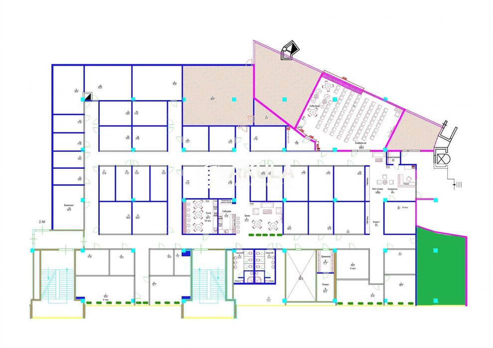 Оренда офіс 73м2, генератор, включено комунал, ТРЦ Мармелад