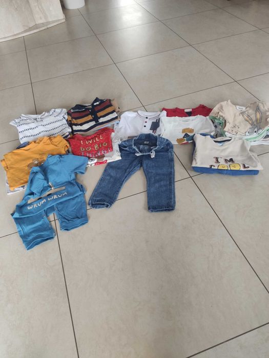 Ubranka dla małego chłopczyka firmy cocodrillo