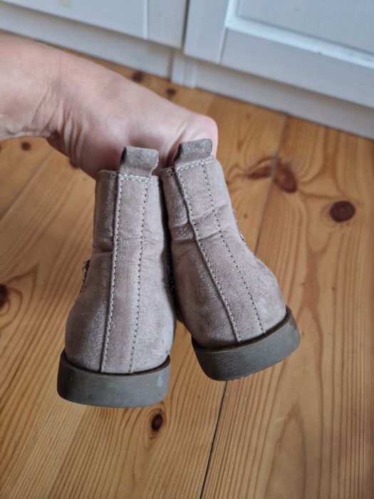 H&M botki sztyblety 29 jasny brąz