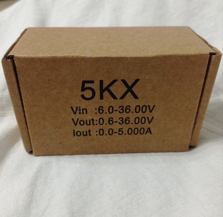 ZK-5KX dc-dc понижающий / повышающий преобразователь CC|CV 6-36V 5A