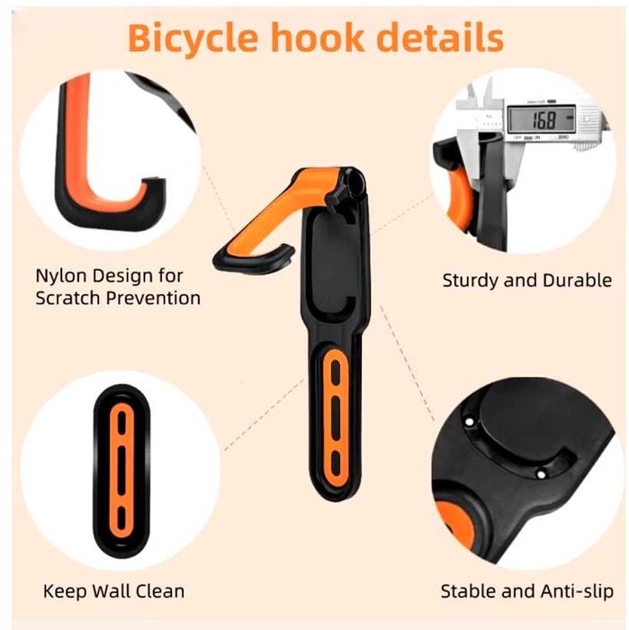 Suporte de parede para ferramentas e bicicletas, NOVO!