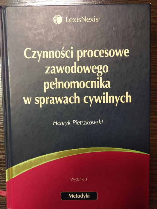 Czynności procesowe zawodowego pełnomocnika w sprawach cywilnych