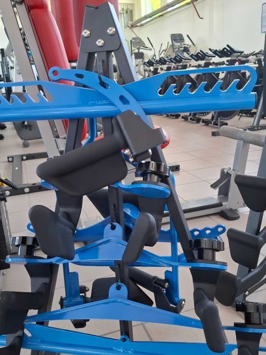 Ergonomiczne uchwyty do maszyn siłowych, zestaw ze stojakiem