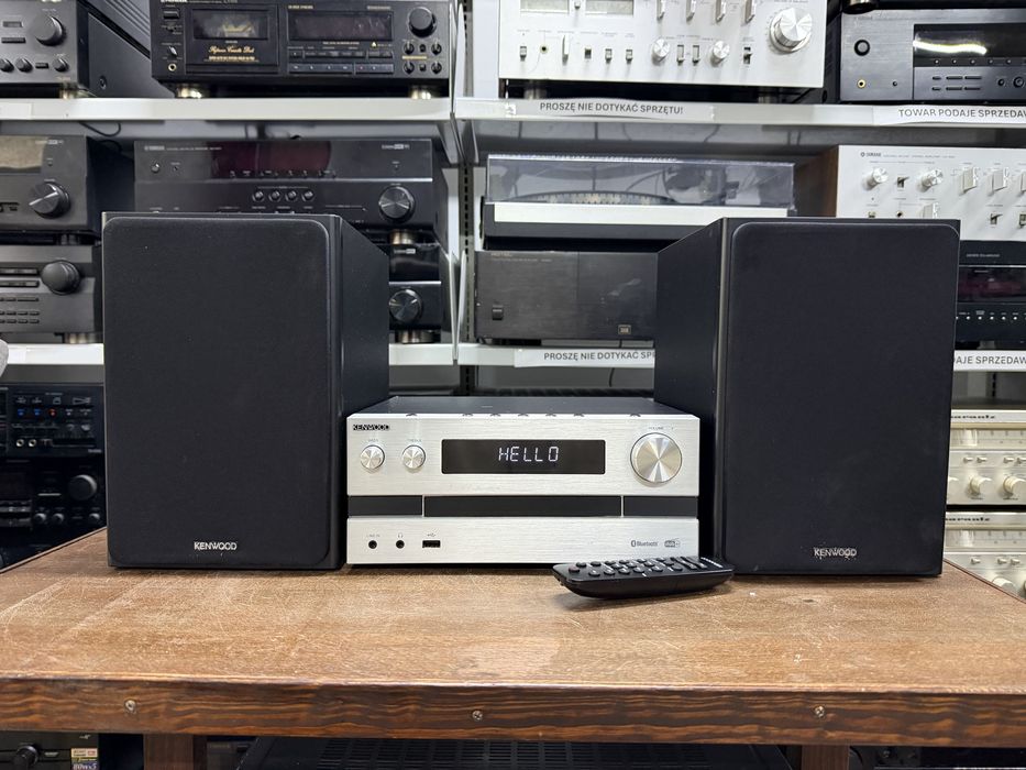 ‼️ Kenwood M-918 – Wieża Stereo Hi-Fi z Odtwarzaczem CD, Bluetooth i Radiem FM i DAB+ | Audio Room