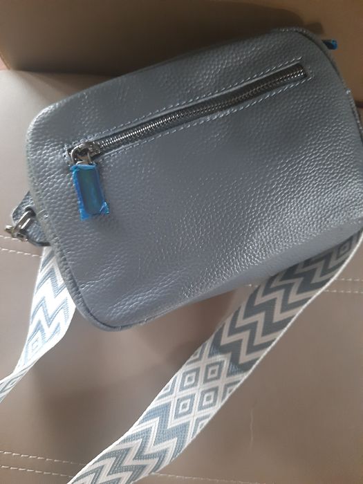 Nowa skórzana torebka skóra naturalna